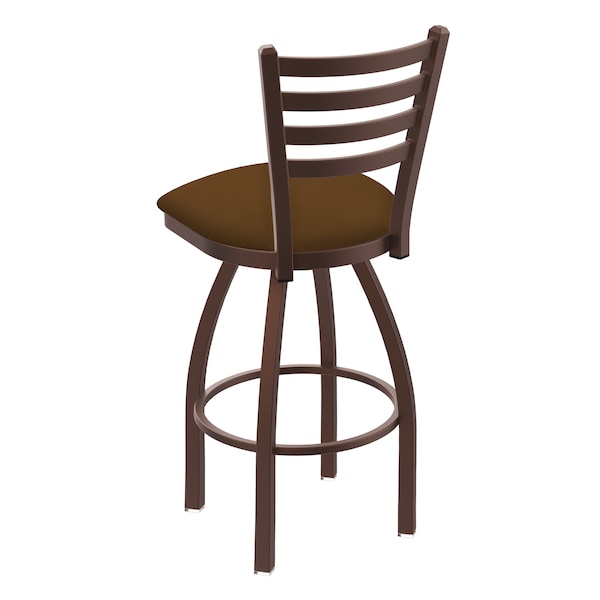 Holland Bar Stool Co 30" Swivel Bar Stool, Bronze Finish, Canter Thatch Seat - 41030BZ001