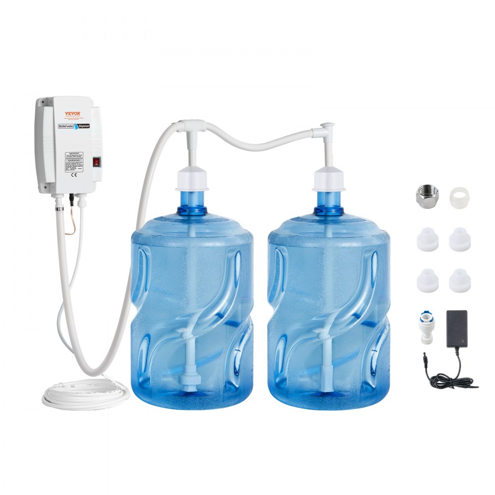 VEVOR 2x5 Gallon Bottled Water Dispenser Pump System Water Dispensing Jug Pump - PZSYSBSJSGSPBXTUJV1