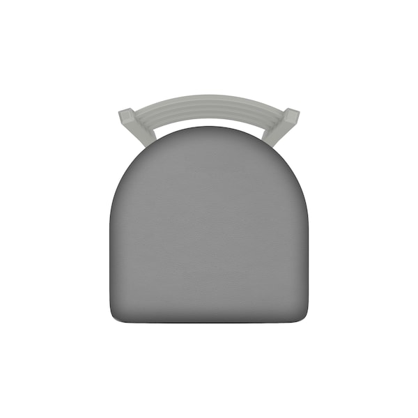 Holland Bar Stool Co 30" Swivel Bar Stool, Nickel Finish, Canter Grey Seat - 41030AN007