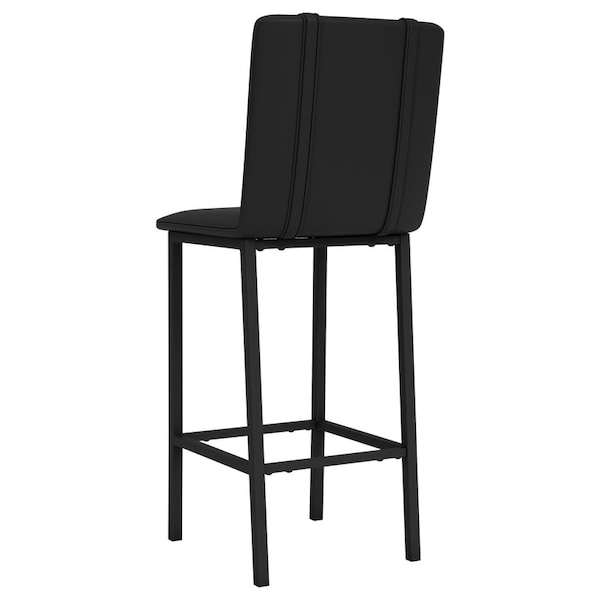 Dreamseat Bar Stool 500 with Northern State Wolf Head Logo Panel, 2PK - XZ500BSDBLK-PSCOL13726A