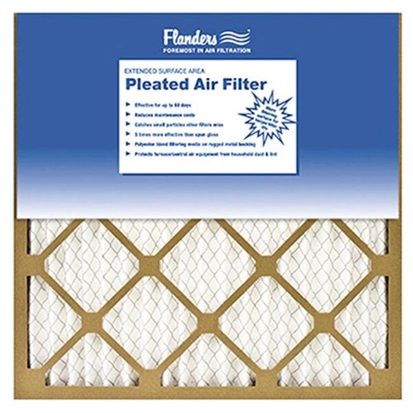 Aaf Flanders Flanders 81555.011624 16x24x1 . Basic Pleated Air Filter - Pack Of 12 - 645406