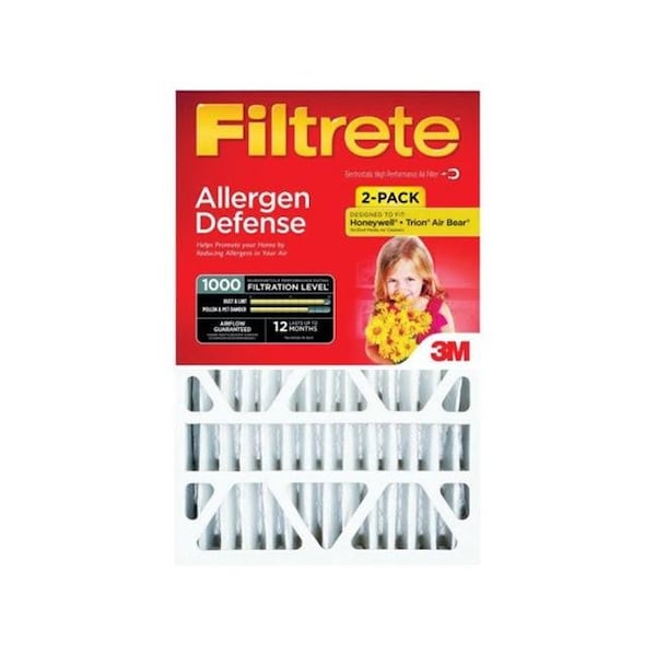 B & K B & K NADP03-2PK-2 20 x 25 x 4 in. 1000 Performance 11 MERV Rating Air Filter - - 4592192