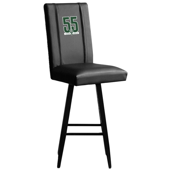 Dreamseat Swivel Bar Stool 2000 with Milwaukee Bucks Team Commemorative Logo - XZ2000BSSBLK-PSNBA31054