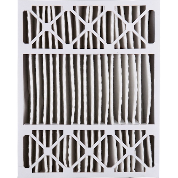Nordic Pure 20x25x5 Plus Carbon Pleated Air Filter, High Capacity, MERV 13 - 20X25X5HM13+C-1