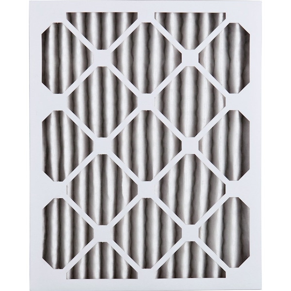 Nordic Pure 16x25x2 Pleated Air Filter, High Capacity, Electrostatically Charged Synthetic Media, MERV 14, 3 PK - 16X25X2M14-3