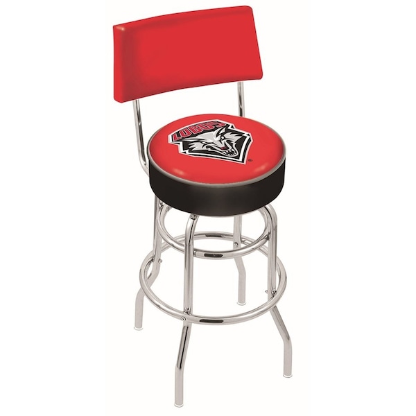 Holland Bar Stool Co 30" Chrome 2-Ring New Mexico Swivel Bar Stool, Back - L7C430NEWMEX