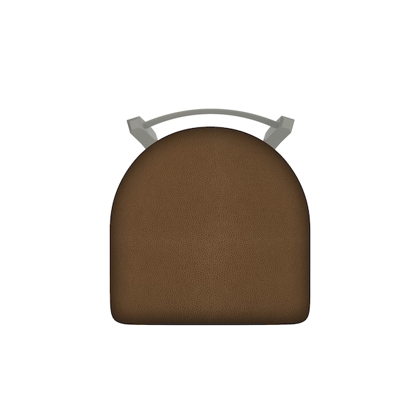 Holland Bar Stool Co 30" Low Back Swivel Bar Stool, Nickel Finish, Rein Thatch Seat - 82130AN026