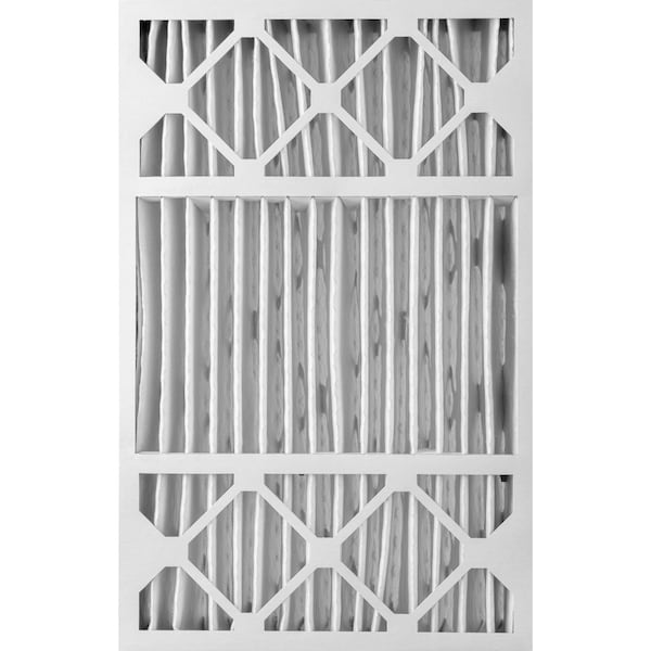 Nordic Pure 16x25x5 Pleated Air Filter, High Capacity, Electrostatically Charged Synthetic Media, MERV 8, 2 PK - 16X25X5HM8-2