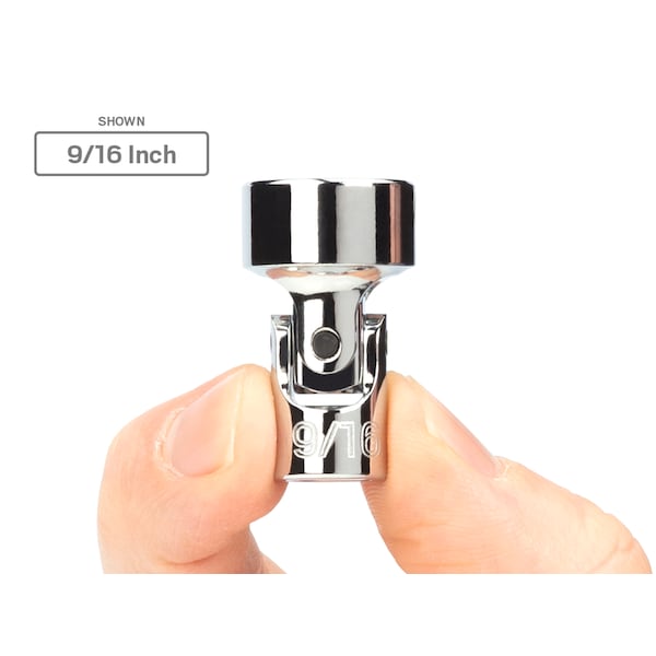Tekton 1/4 Inch Drive x 7/16 Inch Universal Joint Socket - SHD08011
