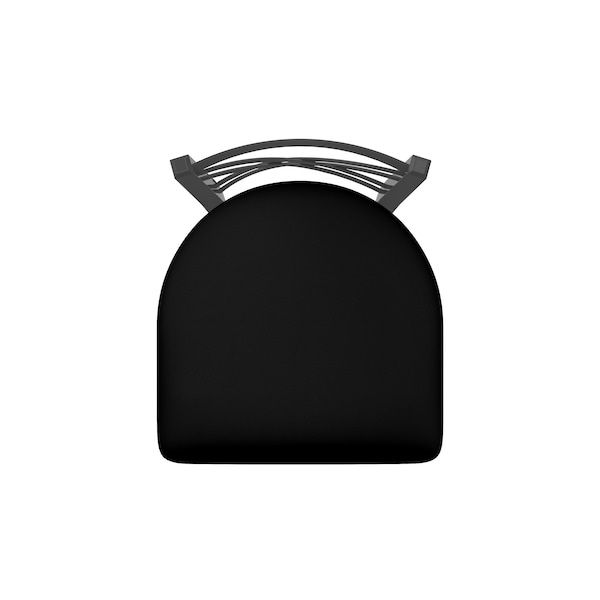 Holland Bar Stool Co 30" Swivel Bar Stool, Pewter Finish, Black Vinyl Seat - 82030PWBLKVINYL