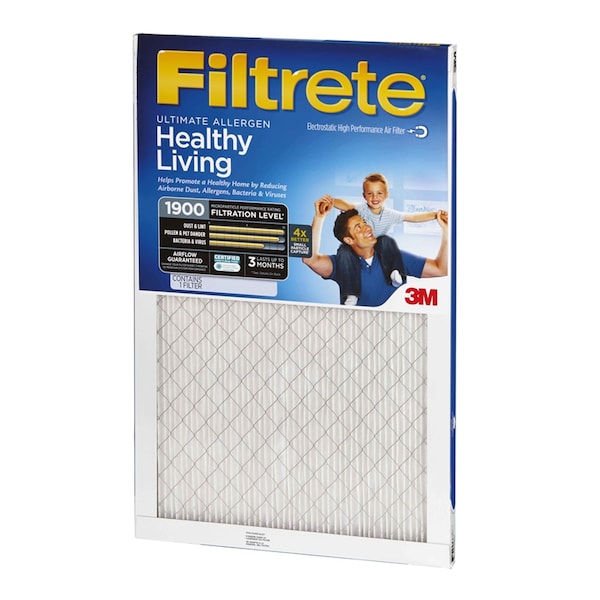 Filtrete Filtrete 20 in. W X 24 in. H X 1 in. D Polypropylene 13 MERV Pleated Allergen Air Filter 1 pk - UA26DC-6