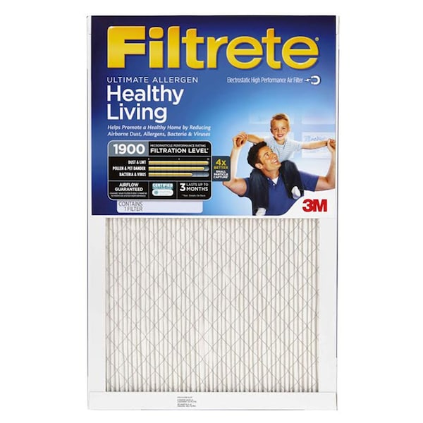 Filtrete Filtrete 20 in. W X 24 in. H X 1 in. D Polypropylene 13 MERV Pleated Allergen Air Filter 1 pk - UA26DC-6