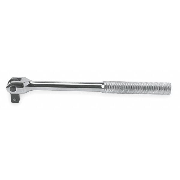 Proto Breaker Bar, 1/2 in Drive Size, 24 in Overall Length, Knurled Grip, SAE, Alloy Steel, Chrome Finish - J5469