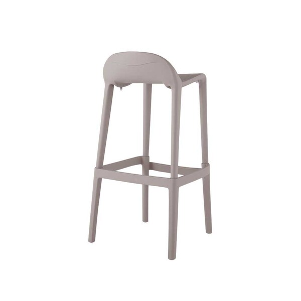 Lagoon Indoor and Outdoor Joyous Resin Bar Stool, 2PK - 7057G6-BBLGS