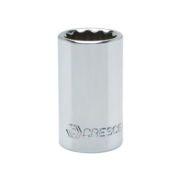 Weller Crescent 1/2 in. X 1/2 in. drive SAE 12 Point Standard Socket 1 pc - CDS54N
