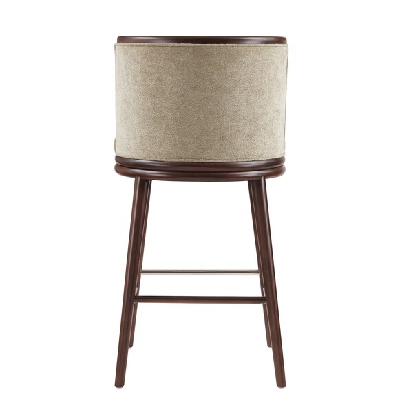 Manhattan Comfort Evalyn Barstool in Natural - Set of 2 - 2-BS024-NA