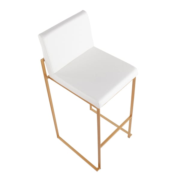 Lumisource Fuji High Back Barstool - Set of 2 PR - B30-FUJIHB AUW2