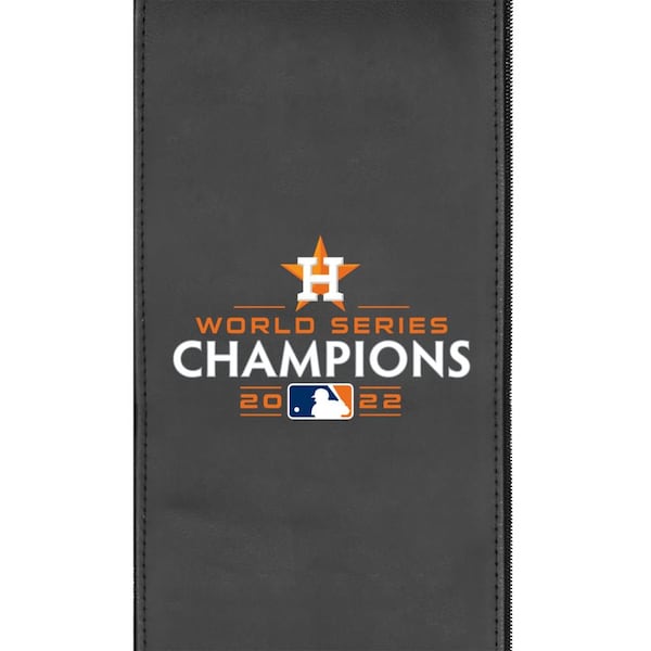 Dreamseat Swivel Bar Stool 2000 with Houston Astros 2022 Champions Logo - XZ2000BSSBLK-PSMLB21015