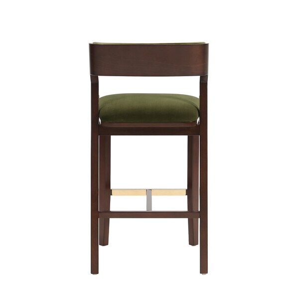 Manhattan Comfort Patricia Barstool in Turtle Green - BS026-GR