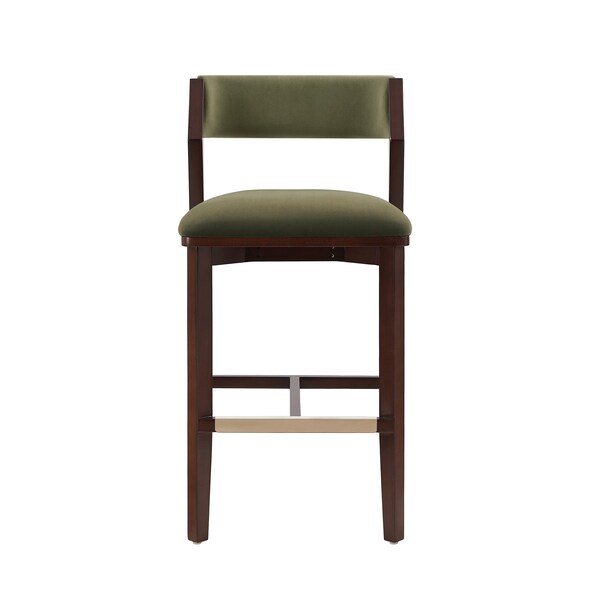 Manhattan Comfort Patricia Barstool in Turtle Green - BS026-GR