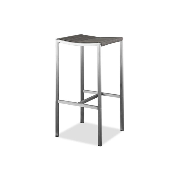 Gfancy Fixtures Stainless Steel Bar Stool - 14 x 14 x 28 in. - GF3652198