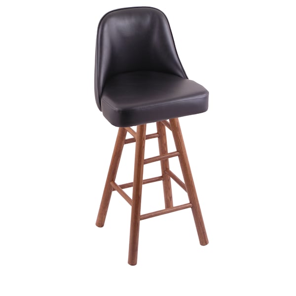 Holland Bar Stool Co Grizzly Bar Stool, Oak, Dark Cherry Finish - GRIZ24OSMED