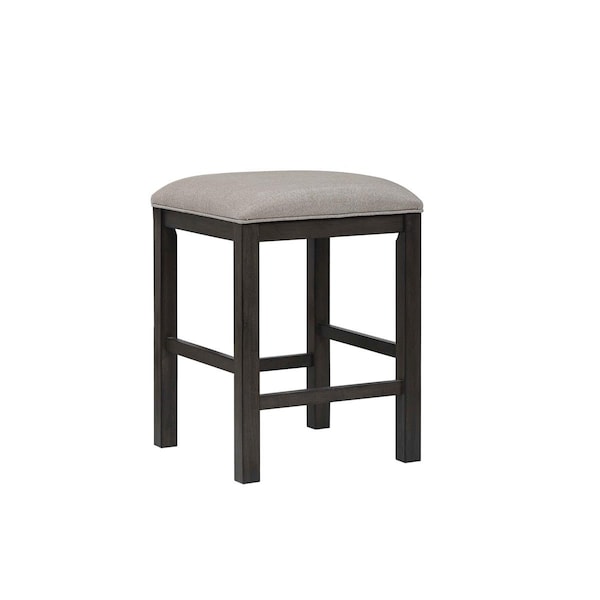 Sunset Trading Shades of Upholstered Barstool & Backless Gray - DLU-EL-B300