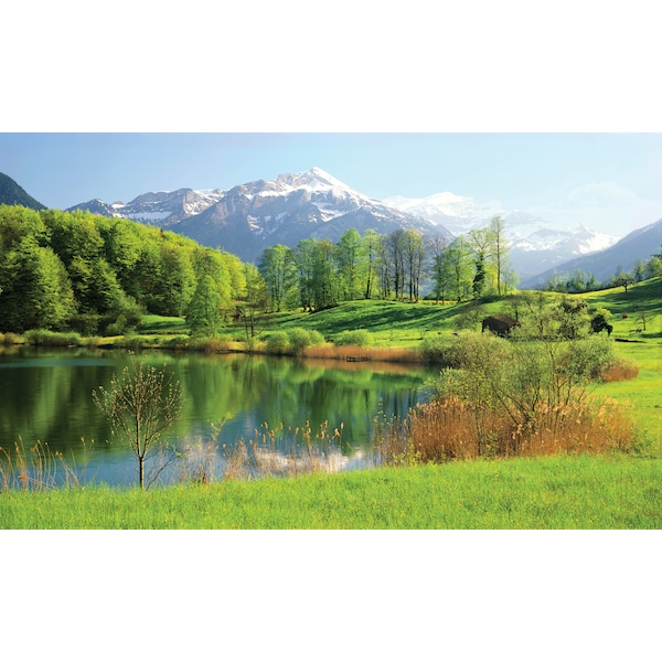 Biggies Scenes Window Well Scenes-Lake, 120 in wide x 60 in high - BG-WW-LKE-120