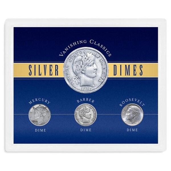 Upm Global UPM Global 164 Vanishing Classics - Silver Dimes Display Box - 164