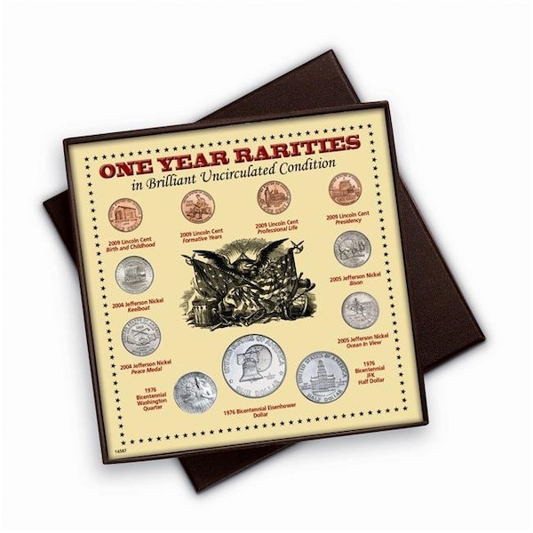 Upm Global UPM Global 14587 One Year Rarities Eleven Coin Set - 14587