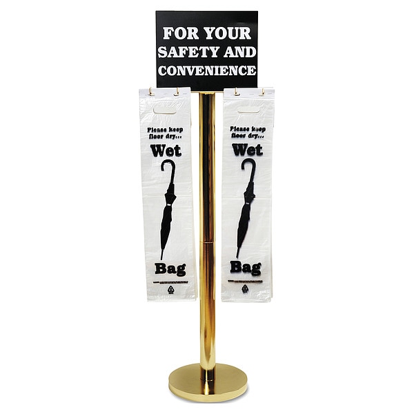 Tatco Wet Umbrella Bag Stand, 16Wx12Dx54-1/2H - 57029