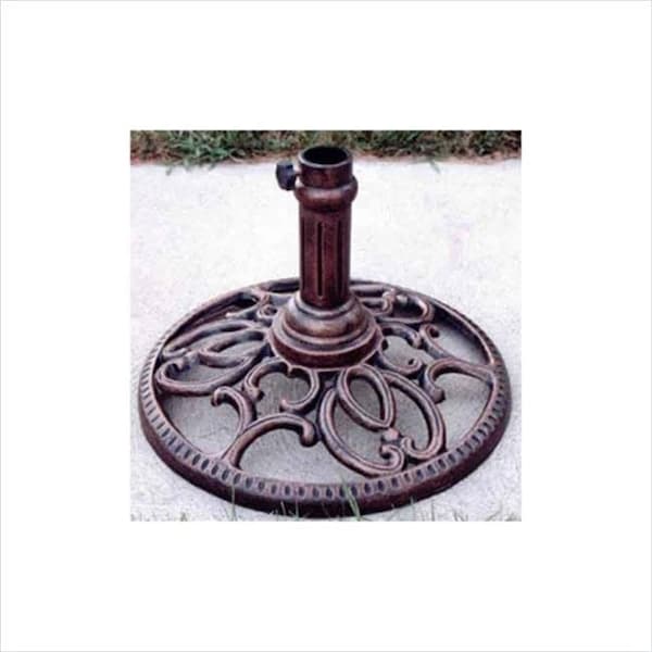 Oakland Living Corporation Oakland Living 4101-AB - Round Umbrella Stand - Antique Bronze - 4101-AB
