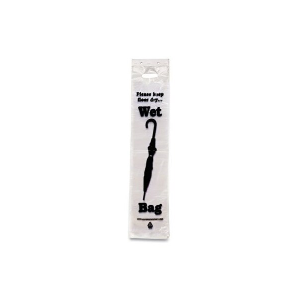 Tatco WET UMBRELLA BAGS, 7in X 31in, CLEAR, 1000PK - 57010
