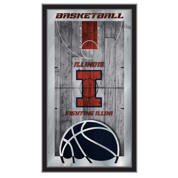 Holland Bar Stool Co Illinois 15" x 26" Basketball Mirror - MBSKTILLINIU