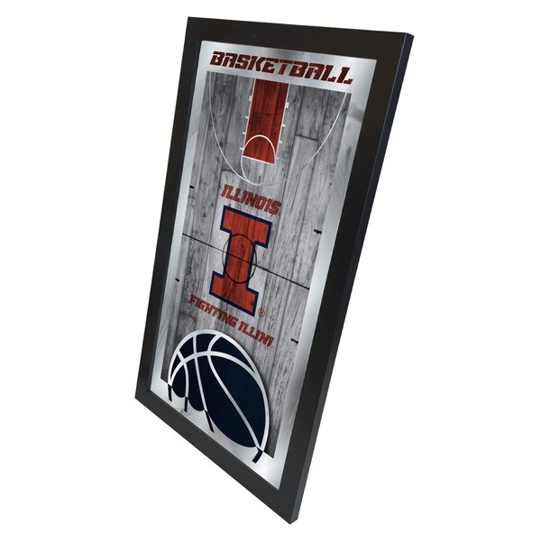 Holland Bar Stool Co Illinois 15" x 26" Basketball Mirror - MBSKTILLINIU