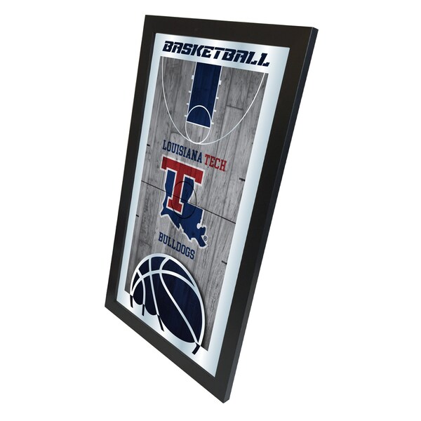 Holland Bar Stool Co Louisiana Tech 15" x 26" Basketball Mirror - MBSKTLATECH