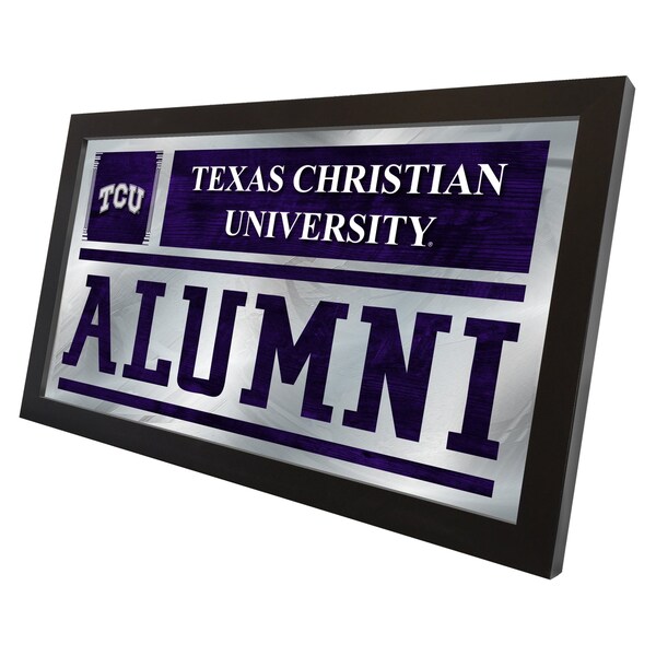 Holland Bar Stool Co TCU 26" x 15" Alumni Mirror - MALUMTEXCHR