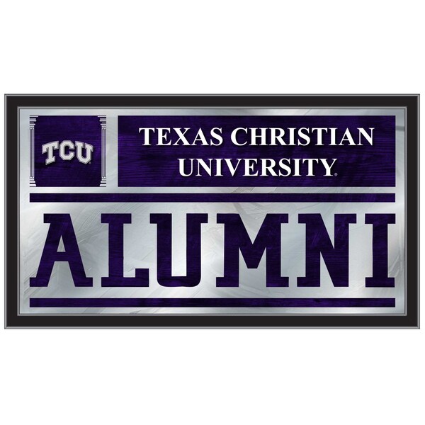 Holland Bar Stool Co TCU 26" x 15" Alumni Mirror - MALUMTEXCHR