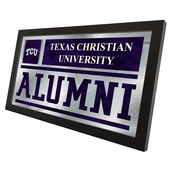 Holland Bar Stool Co TCU 26" x 15" Alumni Mirror - MALUMTEXCHR