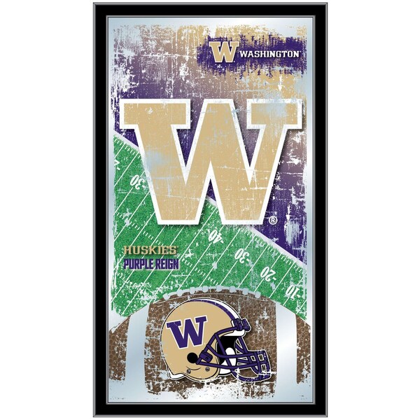 Holland Bar Stool Co Washington 15" x 26" Football Mirror - MFTBLWASHUN