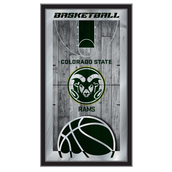Holland Bar Stool Co Colorado State 15" x 26" Basketball Mirror - MBSKTCOLOST