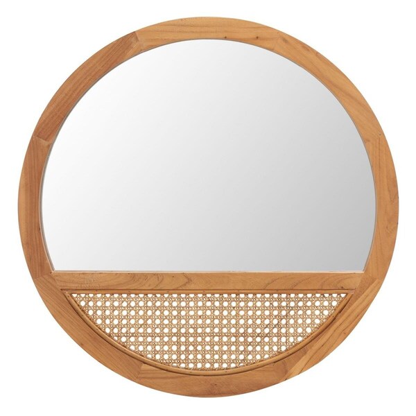 Safavieh 23.5 in. Deonna Mirror, Natural - MRR2014B