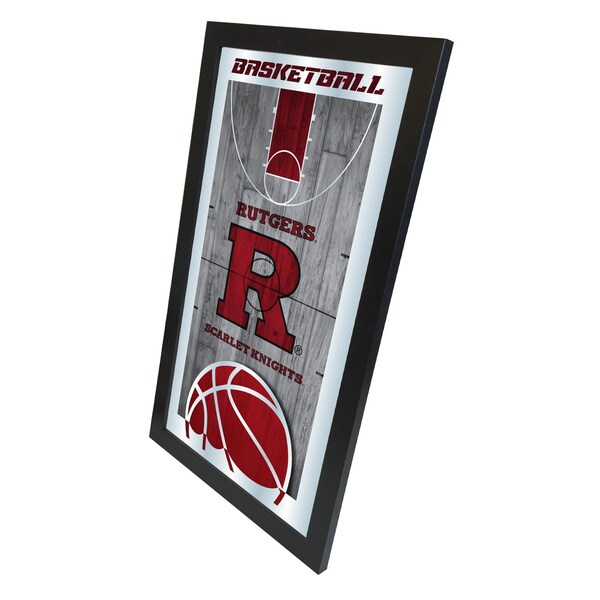 Holland Bar Stool Co Rutgers 15" x 26" Basketball Mirror - MBSKTRUTGER