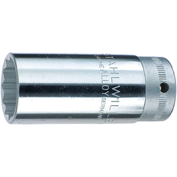 Stahlwille Tools 10 mm (3/8") Socket Size 19 mm L.65 mm - 02020019