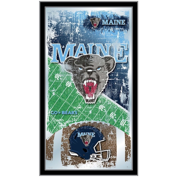 Holland Bar Stool Co Maine 15" x 26" Football Mirror - MFTBLMAINEU