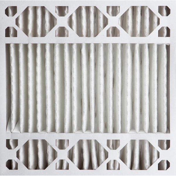 Nordic Pure 20x20x5 Pleated Air Filter, High Capacity, Electrostatically Charged Synthetic Media, MERV 13, 2 PK - 20X20X5HM13-2