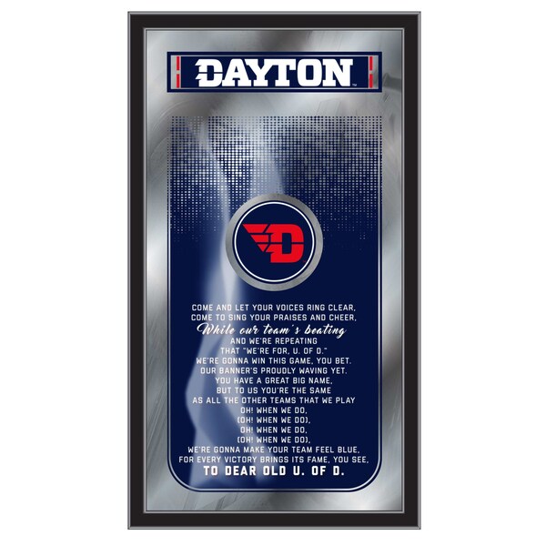 Holland Bar Stool Co University of Dayton 26" x 15" Fight Song Mirror - MFGHTDYTNUN
