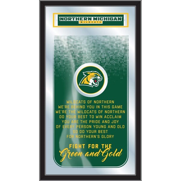 Holland Bar Stool Co Northern Michigan 26" x 15" Fight Song Mirror - MFGHTNORMIC