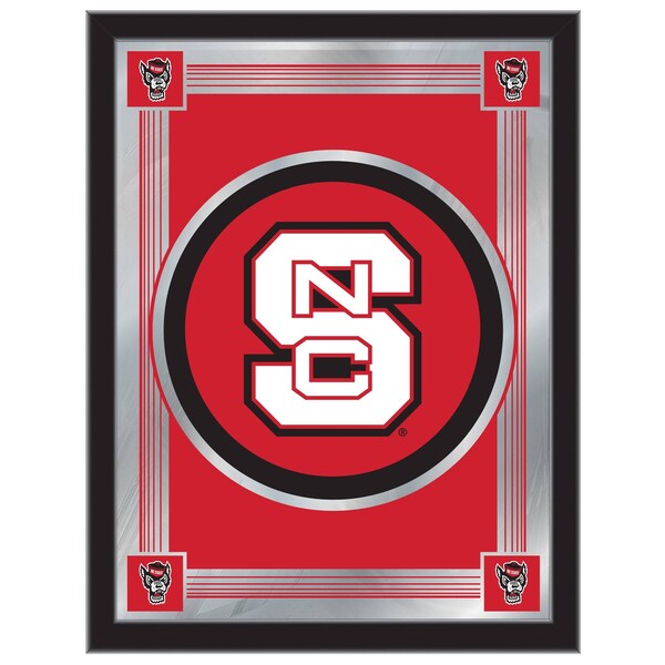Holland Bar Stool Co North Carolina State 17" x 22" Logo Mirror - MLOGONCARST