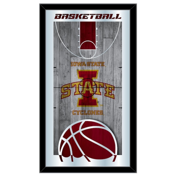 Holland Bar Stool Co Iowa State 15" x 26" Basketball Mirror - MBSKTIOWAST